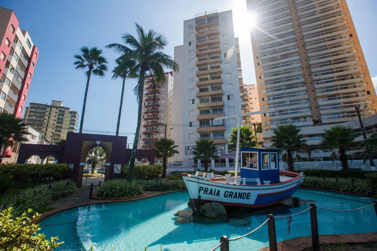 Casa Guilhermina Com Piscina E Churrasqueira Praia Grande  Eksteriør billede